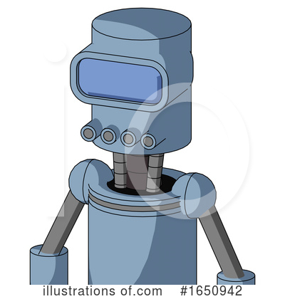 Royalty-Free (RF) Robot Clipart Illustration by Leo Blanchette - Stock Sample #1650942