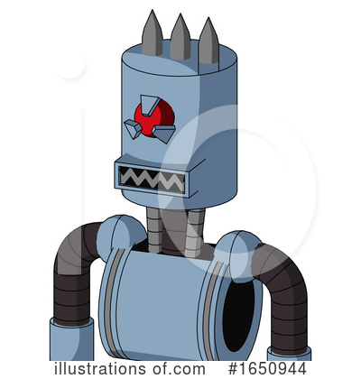 Royalty-Free (RF) Robot Clipart Illustration by Leo Blanchette - Stock Sample #1650944
