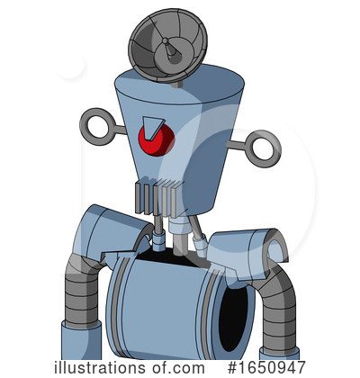 Royalty-Free (RF) Robot Clipart Illustration by Leo Blanchette - Stock Sample #1650947