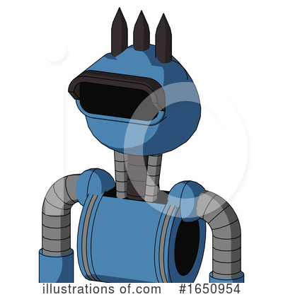 Royalty-Free (RF) Robot Clipart Illustration by Leo Blanchette - Stock Sample #1650954