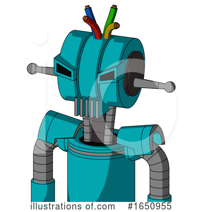 Royalty-Free (RF) Robot Clipart Illustration by Leo Blanchette - Stock Sample #1650955