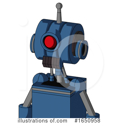 Royalty-Free (RF) Robot Clipart Illustration by Leo Blanchette - Stock Sample #1650958