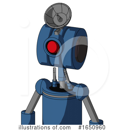 Royalty-Free (RF) Robot Clipart Illustration by Leo Blanchette - Stock Sample #1650960