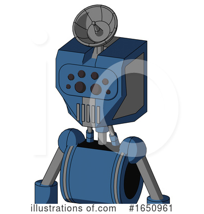 Royalty-Free (RF) Robot Clipart Illustration by Leo Blanchette - Stock Sample #1650961