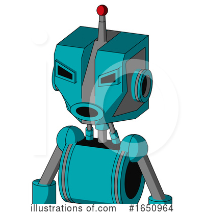 Royalty-Free (RF) Robot Clipart Illustration by Leo Blanchette - Stock Sample #1650964