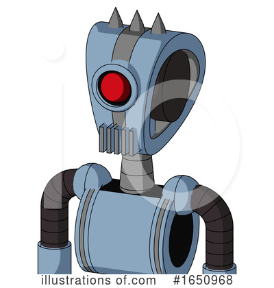 Royalty-Free (RF) Robot Clipart Illustration by Leo Blanchette - Stock Sample #1650968