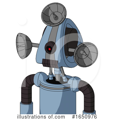 Royalty-Free (RF) Robot Clipart Illustration by Leo Blanchette - Stock Sample #1650976