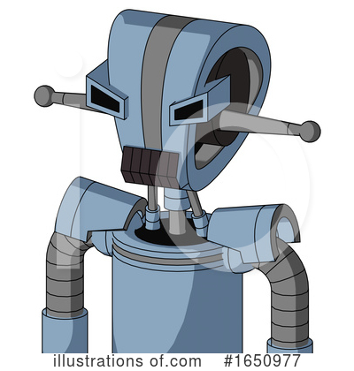 Royalty-Free (RF) Robot Clipart Illustration by Leo Blanchette - Stock Sample #1650977