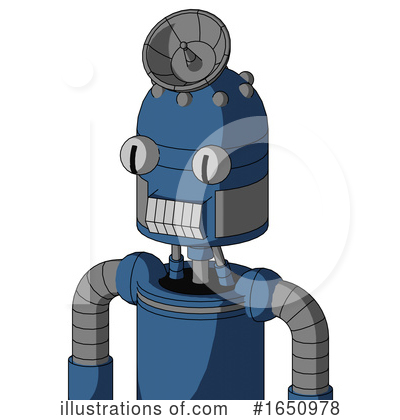 Royalty-Free (RF) Robot Clipart Illustration by Leo Blanchette - Stock Sample #1650978