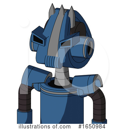 Royalty-Free (RF) Robot Clipart Illustration by Leo Blanchette - Stock Sample #1650984