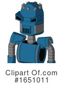 Robot Clipart #1651011 by Leo Blanchette
