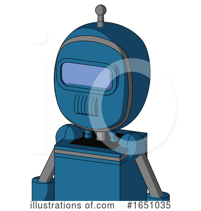 Royalty-Free (RF) Robot Clipart Illustration by Leo Blanchette - Stock Sample #1651035