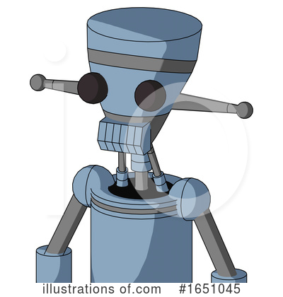 Royalty-Free (RF) Robot Clipart Illustration by Leo Blanchette - Stock Sample #1651045