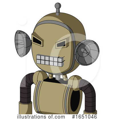 Royalty-Free (RF) Robot Clipart Illustration by Leo Blanchette - Stock Sample #1651046