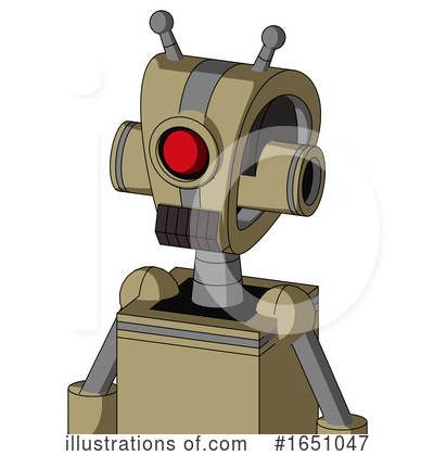 Royalty-Free (RF) Robot Clipart Illustration by Leo Blanchette - Stock Sample #1651047