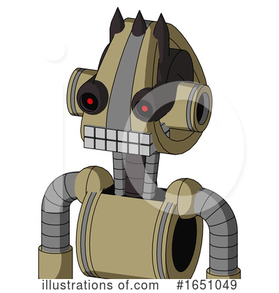 Royalty-Free (RF) Robot Clipart Illustration by Leo Blanchette - Stock Sample #1651049