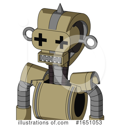 Royalty-Free (RF) Robot Clipart Illustration by Leo Blanchette - Stock Sample #1651053