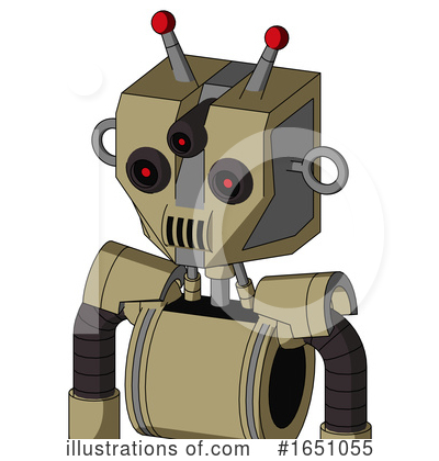 Royalty-Free (RF) Robot Clipart Illustration by Leo Blanchette - Stock Sample #1651055