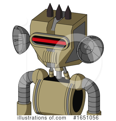Royalty-Free (RF) Robot Clipart Illustration by Leo Blanchette - Stock Sample #1651056