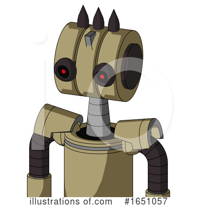 Royalty-Free (RF) Robot Clipart Illustration by Leo Blanchette - Stock Sample #1651057