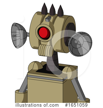 Royalty-Free (RF) Robot Clipart Illustration by Leo Blanchette - Stock Sample #1651059