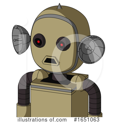 Royalty-Free (RF) Robot Clipart Illustration by Leo Blanchette - Stock Sample #1651063