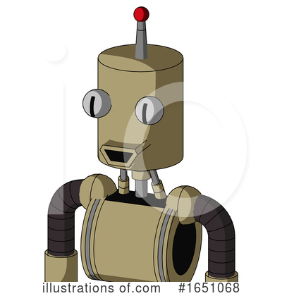 Royalty-Free (RF) Robot Clipart Illustration by Leo Blanchette - Stock Sample #1651068
