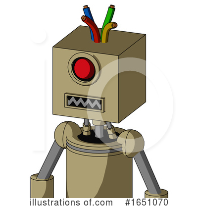 Royalty-Free (RF) Robot Clipart Illustration by Leo Blanchette - Stock Sample #1651070