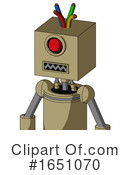 Robot Clipart #1651070 by Leo Blanchette