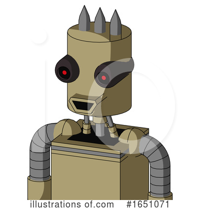 Royalty-Free (RF) Robot Clipart Illustration by Leo Blanchette - Stock Sample #1651071