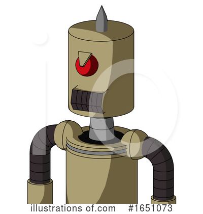 Royalty-Free (RF) Robot Clipart Illustration by Leo Blanchette - Stock Sample #1651073