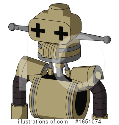 Royalty-Free (RF) Robot Clipart Illustration by Leo Blanchette - Stock Sample #1651074