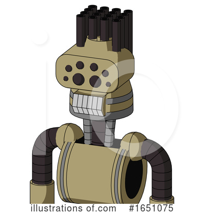 Royalty-Free (RF) Robot Clipart Illustration by Leo Blanchette - Stock Sample #1651075