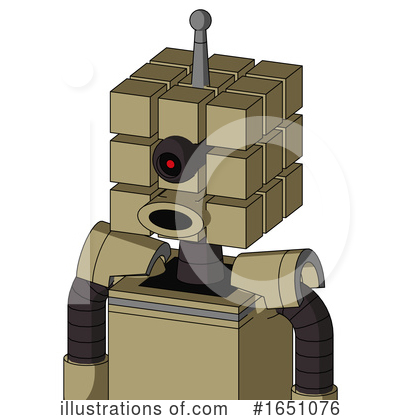 Royalty-Free (RF) Robot Clipart Illustration by Leo Blanchette - Stock Sample #1651076