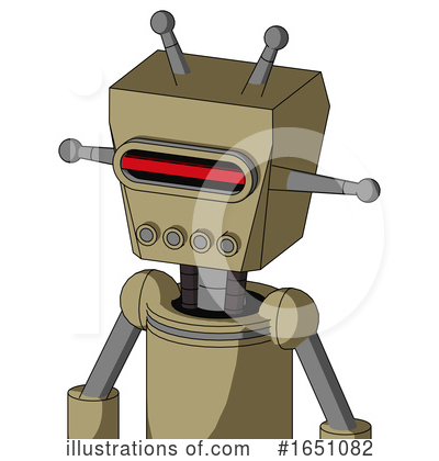 Royalty-Free (RF) Robot Clipart Illustration by Leo Blanchette - Stock Sample #1651082