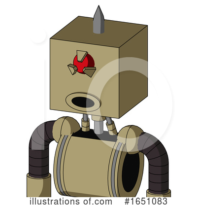 Royalty-Free (RF) Robot Clipart Illustration by Leo Blanchette - Stock Sample #1651083