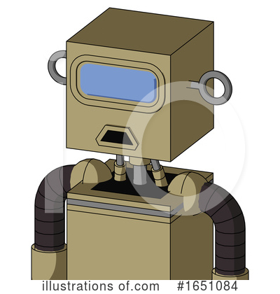 Royalty-Free (RF) Robot Clipart Illustration by Leo Blanchette - Stock Sample #1651084