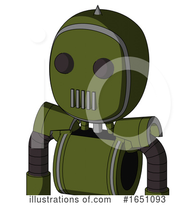 Royalty-Free (RF) Robot Clipart Illustration by Leo Blanchette - Stock Sample #1651093