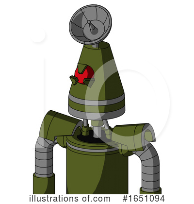 Royalty-Free (RF) Robot Clipart Illustration by Leo Blanchette - Stock Sample #1651094
