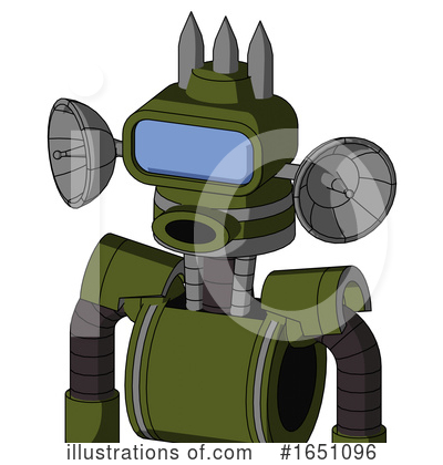 Royalty-Free (RF) Robot Clipart Illustration by Leo Blanchette - Stock Sample #1651096