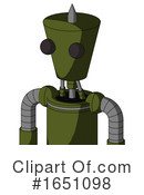 Robot Clipart #1651098 by Leo Blanchette