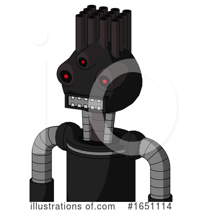 Royalty-Free (RF) Robot Clipart Illustration by Leo Blanchette - Stock Sample #1651114