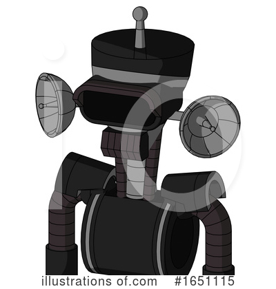 Royalty-Free (RF) Robot Clipart Illustration by Leo Blanchette - Stock Sample #1651115