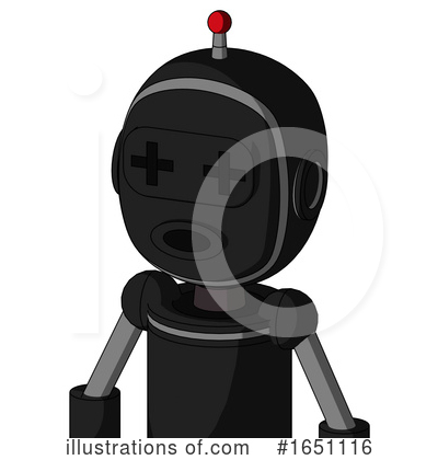 Royalty-Free (RF) Robot Clipart Illustration by Leo Blanchette - Stock Sample #1651116