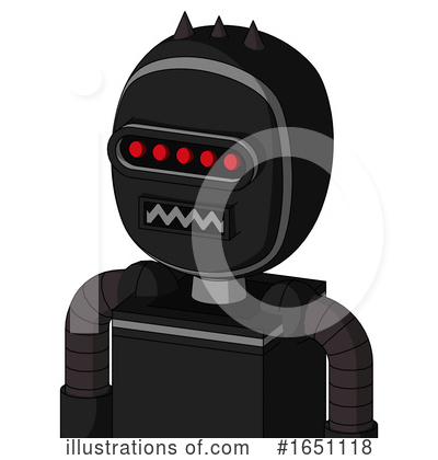 Royalty-Free (RF) Robot Clipart Illustration by Leo Blanchette - Stock Sample #1651118