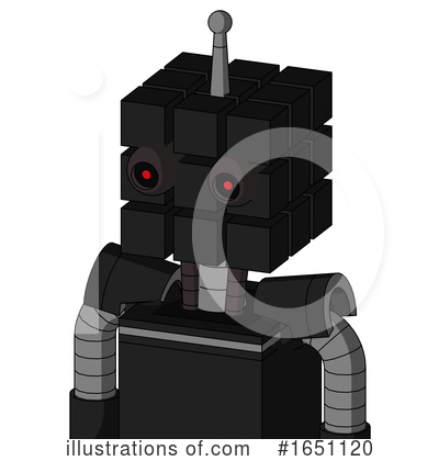 Royalty-Free (RF) Robot Clipart Illustration by Leo Blanchette - Stock Sample #1651120