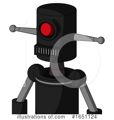 Royalty-Free (RF) Robot Clipart Illustration by Leo Blanchette - Stock Sample #1651124