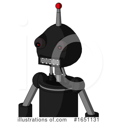 Royalty-Free (RF) Robot Clipart Illustration by Leo Blanchette - Stock Sample #1651131