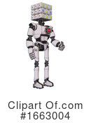 Robot Clipart #1663004 by Leo Blanchette