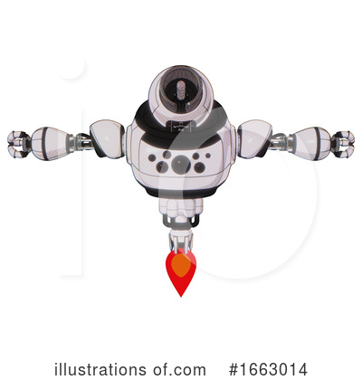 Royalty-Free (RF) Robot Clipart Illustration by Leo Blanchette - Stock Sample #1663014